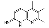 cas no 69587-84-4 is 5,6,7-Trimethyl-1,8-naphthyridin-2-amine