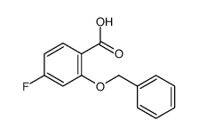 cas no 696589-03-4 is 2-(BENZYLOXY)-4-FLUOROBENZOIC ACID
