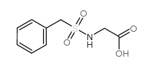 cas no 6966-44-5 is 2-(benzylsulfonylamino)acetic acid