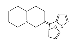 cas no 69664-10-4 is 3-[Bis(2-thienyl)methylene]octahydro-2H-quinolizine