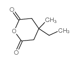 cas no 6970-57-6 is 2H-Pyran-2,6(3H)-dione,4-ethyldihydro-4-methyl-