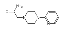 cas no 697282-55-6 is 1-Piperazineacetamide, 4-(2-pyridinyl)-