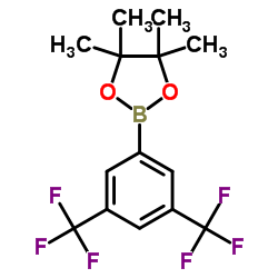 cas no 69807-91-6 is 2-(3,5-BIS(TRIFLUOROMETHYL)PHENYL)-4,4,5,5-TETRAMETHYL-1,3,2-DIOXABOROLANE