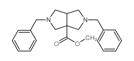 cas no 698358-15-5 is 2,5-dibenzyl-hexahydro-pyrrolo[3,4-c]pyrrole-3a-carboxylic acid methyl ester