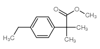 cas no 698394-59-1 is methyl 2-(4-ethylphenyl)-2-methylpropanoate