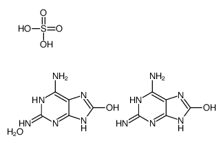 cas no 698998-94-6 is 2,6-diamino-7,9-dihydropurin-8-one,sulfuric acid,hydrate