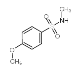 cas no 7010-86-8 is 4-Methoxy-N-methylbenzenesulphonamide