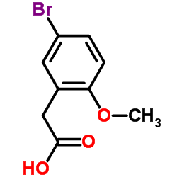 cas no 7017-48-3 is 5-Bromo-2-Methoxyphenylacetic Acid
