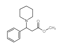 cas no 7032-62-4 is methyl 3-phenyl-3-(piperidin-1-yl)propanoate