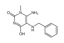 cas no 70404-28-3 is 6-amino-5-(benzylamino)-1-methylpyrimidine-2,4-dione