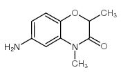 cas no 70488-69-6 is 6-amino-2,4-dimethyl-2H-1,4-benzoxazin-3(4H)-one(SALTDATA: FREE)