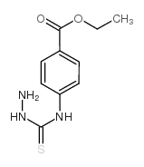 cas no 70619-50-0 is ethyl 4-(aminocarbamothioylamino)benzoate
