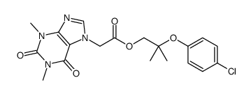 cas no 70788-27-1 is AcefyllineClofibrol