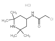 cas no 70804-01-2 is 2-CHLORO-N-(2,2,6,6-TETRAMETHYLPIPERIDIN-4-YL)ACETAMIDE HYDROCHLORIDE