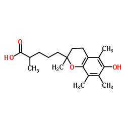 cas no 7083-09-2 is 5-(6-HYDROXY-2,5,7,8-TETRAMETHYL-CHROMAN-2-YL)-2-METHYL-PENTANOIC ACID
