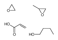 cas no 70857-15-7 is butan-1-ol,2-methyloxirane,oxirane,prop-2-enoic acid