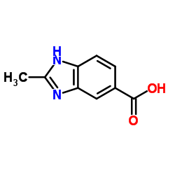 cas no 709-19-3 is 2-Methyl-1H-benzimidazole-5-carboxylic acid