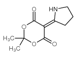 cas no 70912-52-6 is 2,2-DIMETHYL-5-(2-TETRAHYDROPYRROLYLIDENE)-1,3-DIOXANE-4,6-DIONE