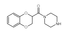 cas no 70918-00-2 is 1-(1,4-Benzodioxane-2-carbonyl)piperazine