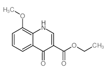 cas no 71082-34-3 is Ethyl 8-methoxy-4-oxo-1,4-dihydroquinoline-3-carboxylate