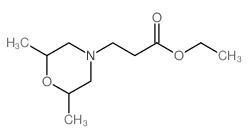 cas no 71172-51-5 is 4-Morpholinepropanoicacid, 2,6-dimethyl-, ethyl ester