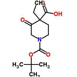 cas no 71233-25-5 is 1-tert-Butyl 4-ethyl 3-oxopiperidine-1,4-dicarboxylate