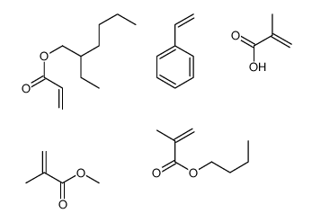 cas no 71394-17-7 is butyl 2-methylprop-2-enoate,2-ethylhexyl prop-2-enoate,methyl 2-methylprop-2-enoate,2-methylprop-2-enoic acid,styrene
