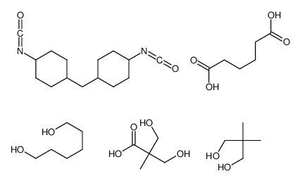 cas no 71394-21-3 is 2,2-dimethylpropane-1,3-diol,hexanedioic acid,hexane-1,6-diol,3-hydroxy-2-(hydroxymethyl)-2-methylpropanoic acid,1-isocyanato-4-[(4-isocyanatocyclohexyl)methyl]cyclohexane