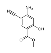 cas no 71408-00-9 is Benzoic acid, 4-amino-5-cyano-2-hydroxy-, methyl ester (9CI)