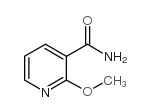cas no 7145-28-0 is 2-methoxypyridine-3-carboxamide