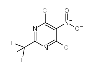 cas no 715-46-8 is 4,6-Dichloro-5-nitro-2-(trifluoromethyl)pyrimidine