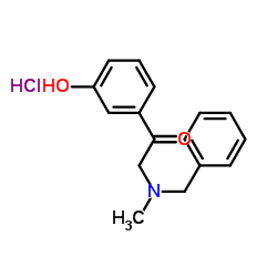 cas no 71786-67-9 is 1-(3-Hydroxyphenyl)-2-[methyl(phenylmethyl)amino]-ethanone hydrochloride