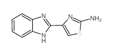 cas no 7187-47-5 is 4-(1H-Benzimidazol-2-yl)-1,3-thiazol-2-amine