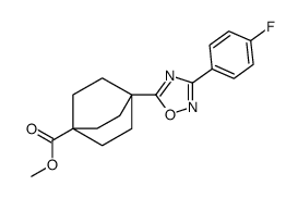 cas no 719274-56-3 is METHYL 4-(3-(4-FLUOROPHENYL)-1,2,4-OXADIAZOL-5-YL)BICYCLO[2.2.2]OCTANE-1-CARBOXYLATE