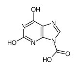 cas no 71965-22-5 is 2,6-DIOXO-2,3-DIHYDRO-1H-PURINE-9(6H)-CARBOXYLIC ACID