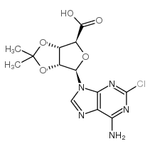 cas no 72209-19-9 is 2-CHLORO-9-(2-3-O-ISOPROPYLIDENE-BETA-D-RIBOFURANOSYLURONIC ACID)ADENINE