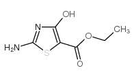 cas no 72218-74-7 is 5-Thiazolecarboxylicacid, 2-amino-4-hydroxy-, ethyl ester