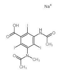 cas no 7225-61-8 is sodium metrizoate