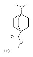 cas no 72422-69-6 is METHYL 4-(DIMETHYLAMINO)BICYCLO[2.2.2]OCTANE-1-CARBOXYLATE HYDROCHLORIDE