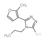 cas no 725218-33-7 is 5-(2-METHYL-3-FURYL)-4-PROPYL-4H-1,2,4-TRIAZOLE-3-THIOL