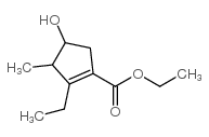 cas no 725229-39-0 is 1-Cyclopentene-1-carboxylicacid,2-ethyl-4-hydroxy-3-methyl-,ethylester(9CI)