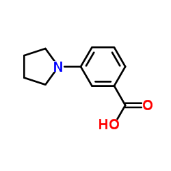 cas no 72548-79-9 is 3-(1-Pyrrolidinyl)benzoic acid