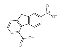 cas no 7256-04-4 is 9H-Fluorene-4-carboxylicacid, 7-nitro-