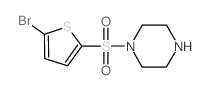 cas no 725688-07-3 is 1-[(5-BROMOTHIEN-2-YL)SULFONYL]PIPERAZINE