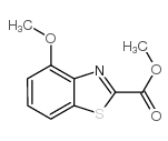 cas no 7267-28-9 is 2-Benzothiazolecarboxylicacid,4-methoxy-,methylester(7CI,8CI,9CI)