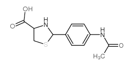 cas no 72678-87-6 is 2-(4-ACETYLAMINO-PHENYL)-THIAZOLIDINE-4-CARBOXYLIC ACID