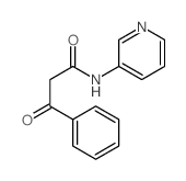 cas no 72742-89-3 is Benzenepropanamide, b-oxo-N-3-pyridinyl-