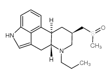 cas no 72822-01-6 is (6aR,9R)-9-(methylsulfinylmethyl)-7-propyl-6,6a,8,9,10,10a-hexahydro-4H-indolo[4,3-fg]quinoline
