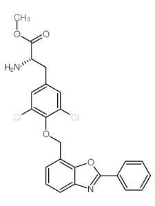 cas no 728862-92-8 is (S)-METHYL 2-AMINO-3-(3,5-DICHLORO-4-((2-PHENYLBENZO[D]OXAZOL-7-YL)METHOXY)PHENYL)PROPANOATE