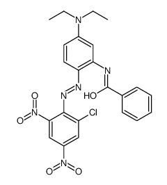 cas no 72906-16-2 is N-[2-[(2-chloro-4,6-dinitrophenyl)azo]-5-(diethylamino)phenyl]benzamide